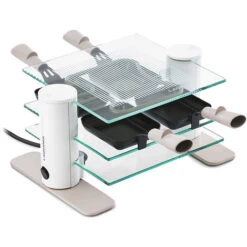 Macchina Per Raclette 4 Persone 600w In Vetro - 009408 - Lagrange -Elettrodomestici Negozio 70414432 3