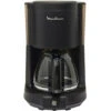 Caffettiera Con Filtro Nero Opaco Da 15 Tazze 1000w - Fg272n10 - Moulinex