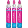 Set Di 3 Bombole Di Gas Co2 Ad Attacco Rapido 60l Per Gassificatore - 3 X Cylindre Quick Connect - Sodastream -Elettrodomestici Negozio 70414695 1