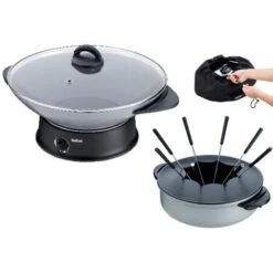 Wok E Fonduta 1200w 8 Persone - Wk3020 - Tefal