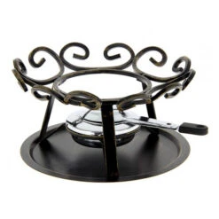 Fornello Per Fonduta In Ferro Battuto Da 23 Cm - 3008208 - Tableandcook