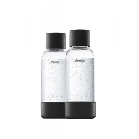 Confezione Da 2 Bottiglie Da 0,5 L Nero - 2pb05f-b - Mysoda 3 Confezione Da 2 Bottiglie Da 0,5 L Nero - 2pb05f-b - Mysoda