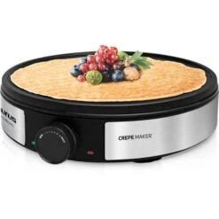Macchina Per Crepes 30cm 1200w In Acciaio Inossidabile. - S164 - Taurus