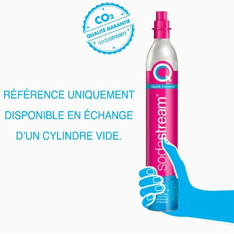 Bombola Di Ricarica Gas Co2 Ad Attacco Rapido Da 60 L Per Gasatrice - Cylindre Quick Connect - Sodastream 4 Bombola Di Ricarica Gas Co2 Ad Attacco Rapido Da 60 L Per Gasatrice - Cylindre Quick Connect - Sodastream - immagine 2