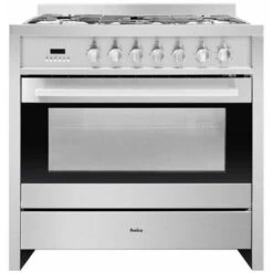 Fornello A Gas In Acciaio Inox 103l 5 Fuochi - Acms2005xs - Amica