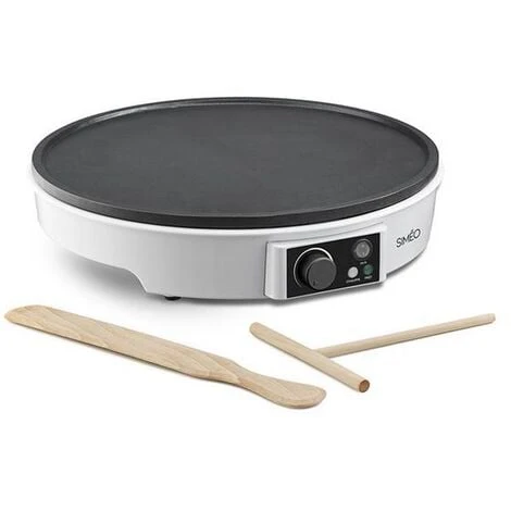 Macchina Per Crepes 30cm 1000w Bianca - Cre245 - Simeo 3 Macchina Per Crepes 30cm 1000w Bianca - Cre245 - Simeo