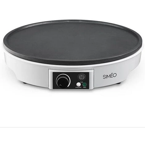 Macchina Per Crepes 30cm 1000w Bianca - Cre245 - Simeo 4 Macchina Per Crepes 30cm 1000w Bianca - Cre245 - Simeo - immagine 2