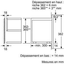 Microonde Da Incasso 21l 900w Acciaio Inox / Nero - Bf634lgs1 - Siemens -Elettrodomestici Negozio 70416412 3