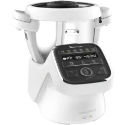 Robot Da Cucina Multifunzione 3l 1550w Bianco/grigio - Hf80cb10 - Moulinex