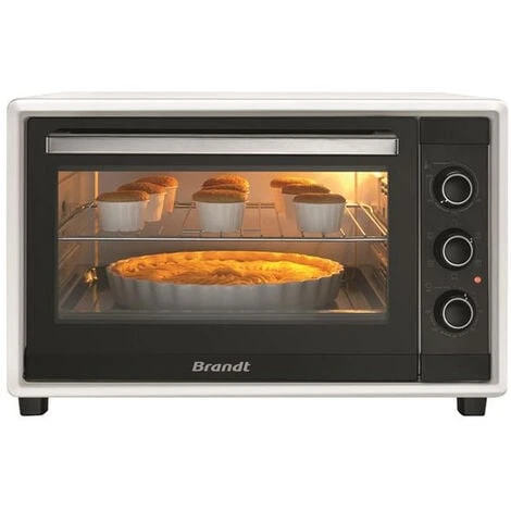 Ventilatore Forno Multifunzione 50l 2200w Bianco - Fc55muw - Brandt 5 Ventilatore Forno Multifunzione 50l 2200w Bianco - Fc55muw - Brandt - immagine 3