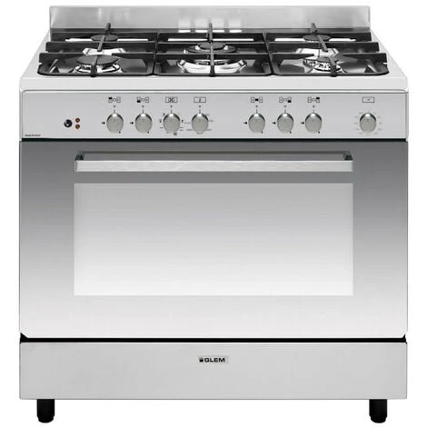 Piano Cottura 104l 5 Fuochi In Acciaio Inox - Ge960cvix2 - Glem 3 Piano Cottura 104l 5 Fuochi In Acciaio Inox - Ge960cvix2 - Glem