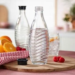 Sodastream Glass Carafe - Bottiglie In Vetro, Compatibile Con Gasatori D'acqua Crystal & Penguin, Confezione Da 2 -Elettrodomestici Negozio 70669430 4