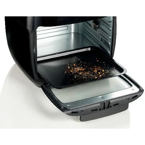 Ariete 4619, Friggitrice Ad Aria Forno Elettrico, Frigge Senza Olio E Grassi, 2000 Watt, 11 Litri, Temperatura Max 200°, 3 Griglie, Cestello Girevole E Girarrosto, Luce Interna, Nero 6 Ariete 4619, Friggitrice Ad Aria Forno Elettrico, Frigge Senza Olio E Grassi, 2000 Watt, 11 Litri, Temperatura Max 200°, 3 Griglie, Cestello Girevole E Girarrosto, Luce Interna, Nero - immagine 4