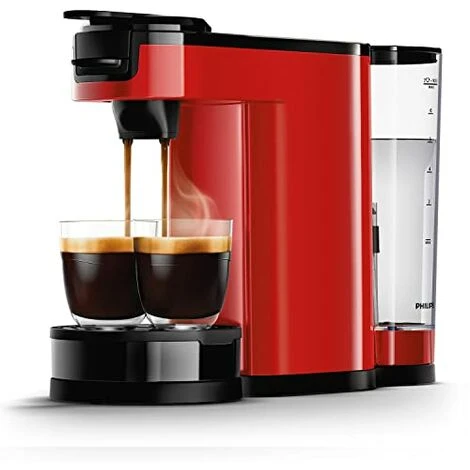 SENSEO® Philips Switch, Macchina Da Caffè Con Filtro E Cialde 2 In 1, Serbatoio Dell'acqua Da 1 Litro, 7 Tazze In Un Unico Passaggio, Colore Monzarot (HD6592/84) 4 SENSEO® Philips Switch, Macchina Da Caffè Con Filtro E Cialde 2 In 1, Serbatoio Dell'acqua Da 1 Litro, 7 Tazze In Un Unico Passaggio, Colore Monzarot (HD6592/84) - immagine 2