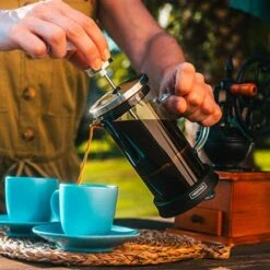 Nerthus FIH 663 Caffettiera A Stantuffo 600 Ml, Glass, Vetro -Elettrodomestici Negozio 70791998 3