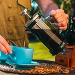 Nerthus FIH 663 Caffettiera A Stantuffo 600 Ml, Glass, Vetro -Elettrodomestici Negozio 70791998 4