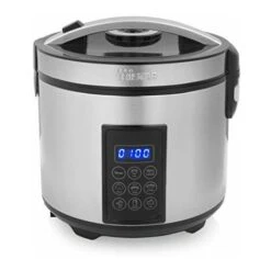 Tristar Cuociriso Elettrico Digitale RK-6138, 900 Watt, 2.2 Litri, 7 Programmi