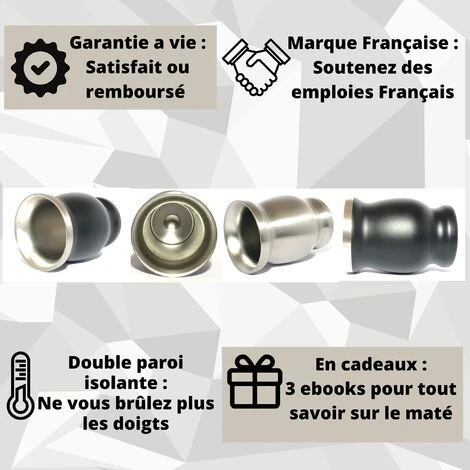 Bombilla Calabash Mate Kit Per Yerba Mate E Spazzola Per Bottiglie - Contiene 1 Tazza 1 Cannuccia Filtrante In Acciaio Inossidabile Di Alta Qualità 1 Spazzola Per La Pulizia 3 Ebook Gratuiti 5 Bombilla Calabash Mate Kit Per Yerba Mate E Spazzola Per Bottiglie - Contiene 1 Tazza 1 Cannuccia Filtrante In Acciaio Inossidabile Di Alta Qualità 1 Spazzola Per La Pulizia 3 Ebook Gratuiti - immagine 3