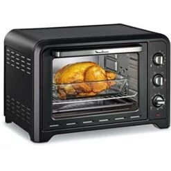 Moulinex Optimo Forno Elettrico 39 L Nero Calore Girevole 6 Modalità Di Cottura Pizza Pane Torte Pasticcerie 2000 W Termostato 240° Funzione Scongelamento OX487810 -Elettrodomestici Negozio 70870939 4