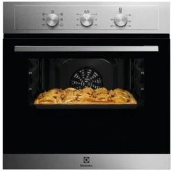 Electrolux EOH2H00BX Forno Elettrico Ventilato Con Grill Da Incasso Multifunzione 58 Litri Classe A Larghezza 60 Cm Colore Acciaio
