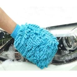 Guanto Per Lavaggio Auto In Morbida Ciniglia Microfibra -Elettrodomestici Negozio 71366953 3