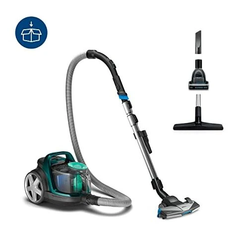 Philips 5000 Series Aspirapolvere Senza Sacco - 900W, Con Filtro Allergy E Spazzola Triactive (FC9555/09) 4 Philips 5000 Series Aspirapolvere Senza Sacco - 900W, Con Filtro Allergy E Spazzola Triactive (FC9555/09) - immagine 2