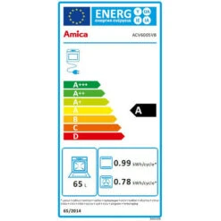 Cucina In Vetroceramica 65l 4 Fuochi Bianco - Acv6005b - Amica 5 Cucina In Vetroceramica 65l 4 Fuochi Bianco - Acv6005b - Amica -Elettrodomestici Negozio 71644664 2