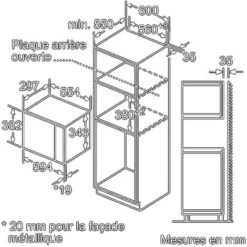 Microonde Da Incasso 20l 800w - Bfl520ms0 - Bosch -Elettrodomestici Negozio 71772663 4