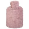 Nuova Borsa Scaldamani, Borsa Dell'acqua Calda Con Copertura In Tessuto Peluche A Due Mani, Borsa Scaldamani Riempita D'acqua In PVC (rosa) -Elettrodomestici Negozio 71884639 1