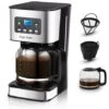Taylor Swoden Darcy - Macchina Da Caffè 950W Con Filtro Riutilizzabile E Piatto Base Caldo, Capacità 1,5 Litri, Sistema Antigoccia, Timer, Senza BPA, Nero -Elettrodomestici Negozio 72603453 1