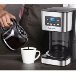 Taylor Swoden Darcy - Macchina Da Caffè 950W Con Filtro Riutilizzabile E Piatto Base Caldo, Capacità 1,5 Litri, Sistema Antigoccia, Timer, Senza BPA, Nero -Elettrodomestici Negozio 72603453 5