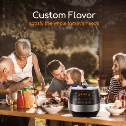 Aigostar Pentola A Pressione Programmabile E Multifunzionale, 7 In 1, Ricetta PDF Online. 5 Litri Con Pentola Interna Antianderente, 900W -Elettrodomestici Negozio 72603459 3