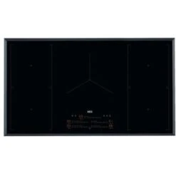 AEG IKE95753FB Serie 600 Piano Cottura A Induzione Multibridge 5 Zone Heat Memory 90 Cm Nero