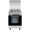 Glem A664VI Libera Installazione Piano Cottura A Gas, Acciaio Inossidabile -Elettrodomestici Negozio 73041926 1