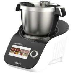 SOGO Human Technology Robot Da Cucina 600 W, 1000 W, 1300 W Nero, Bianco, Acciaio Inox