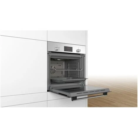 Bosch Serie 2 HBF133BR0 Forno Elettrico Da Incasso Capacità 66 Litri Classe Energetica A 60 Cm 5 Programmi Nero/Acciaio Inossidabile 6 Bosch Serie 2 HBF133BR0 Forno Elettrico Da Incasso Capacità 66 Litri Classe Energetica A 60 Cm 5 Programmi Nero/Acciaio Inossidabile - immagine 4