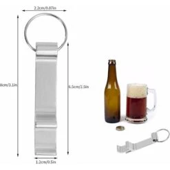 Portachiavi Apribottiglie, Mini Apribottiglie In Alluminio Per Birra - Chiave Apribottiglie, Per Apribottiglie Con Gambe - Portachiavi Apribottiglie Tascabile Per Birra, 2 Monete D'argento 10 Portachiavi Apribottiglie, Mini Apribottiglie In Alluminio Per Birra - Chiave Apribottiglie, Per Apribottiglie Con Gambe - Portachiavi Apribottiglie Tascabile Per Birra, 2 Monete D'argento -Elettrodomestici Negozio 74763542 4
