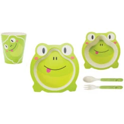 Set Pappa 5pz Stoviglie Per Bambini In Melamina Svezzamento Piatto Ciotola Tazza 9 Set Pappa 5pz Stoviglie Per Bambini In Melamina Svezzamento Piatto Ciotola Tazza -Elettrodomestici Negozio 74829791 3