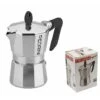 CAFFETTIERA 3 TZ BRILLANTATA PEDRINI ALLUMINIO MANICO NERO -Elettrodomestici Negozio 76026920 1