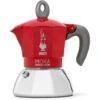Caffettiera Moka Macchinetta Per Preparare Il Caffè Bialetti Induction Rossa Capacità 2 Tazze -Elettrodomestici Negozio 76038293 1
