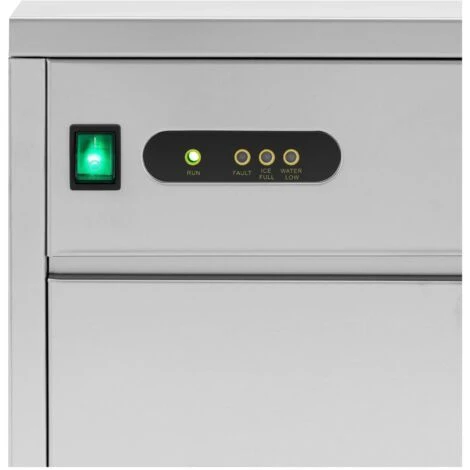 Macchina Del Ghiaccio Macchina Cubetti Ghiaccio 50kg/24h Acciaio Inox 4 Macchina Del Ghiaccio Macchina Cubetti Ghiaccio 50kg/24h Acciaio Inox - immagine 2