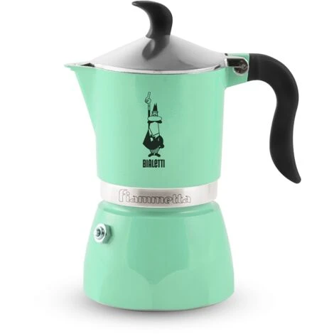 Caffettiera 3 Tazze Fiammetta Jungle Bialetti Verde Menta 7993 3 Caffettiera 3 Tazze Fiammetta Jungle Bialetti Verde Menta 7993