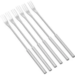 KUHN RIKON 32040 Set Forchette Da Fonduta In Acciaio INOX, 6 Pezzi