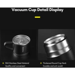 Bottiglia D'acqua Isolata Sottovuoto In Acciaio Inossidabile A Doppio Strato Bottiglia Termica 12H Mantiene Caldo E Freddo A Tenuta Stagna Adatto Per Viaggi All'aperto In Casa E Ufficio (verde) -Elettrodomestici Negozio 77490087 3