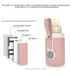 Scaldabiberon Portatile 3 Livelli Riscaldamento A Temperatura Costante Per L'allattamento Al Seno Allattamento Notturno Uso Quotidiano Viaggio (grigio) 11 Scaldabiberon Portatile 3 Livelli Riscaldamento A Temperatura Costante Per L'allattamento Al Seno Allattamento Notturno Uso Quotidiano Viaggio (grigio) -Elettrodomestici Negozio 77490626 5