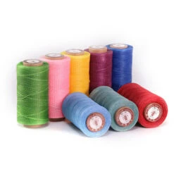 150D Corde Cerate Poliestere Filo Per Cucire In Pelle Per Tutti Gli Usi Piatto Cera Cuciture Stringhe Per Legatoria Macrame Artigianato Braccialetti FAI DA TE -Elettrodomestici Negozio 77493470 3