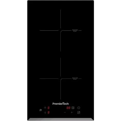 PT-PC2I PremierTech Piano Cottura Induzione 30cm 2 Fuochi Da Incasso Funzione Boost Touch Control Display Led Vetro Front Edge 3 PT-PC2I PremierTech Piano Cottura Induzione 30cm 2 Fuochi Da Incasso Funzione Boost Touch Control Display Led Vetro Front Edge