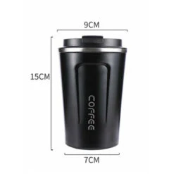 Tazza Da Caffè Da 380 Ml Tazza Termica Isolata A Tenuta Stagna Tazza Da Caffè Da Viaggio Portatile Da Auto In Acciaio Inossidabile (rosa) -Elettrodomestici Negozio 77672299 5