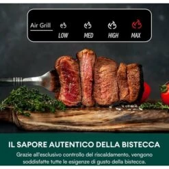 CHEFREE AFG01 - Friggitrice Ad Aria Forno 1650W & 6L - 8-in-1 - 4 Livelli Di Riscaldamento 10 CHEFREE AFG01 - Friggitrice Ad Aria Forno 1650W & 6L - 8-in-1 - 4 Livelli Di Riscaldamento -Elettrodomestici Negozio 78319056 4