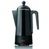 C3 30-30254 Caffettiera Di Design Con Filtro Percolatore Eco, Capacità 2 - 6 Tazze, In Acciaio Inox Laccato, Colore: Nero -Elettrodomestici Negozio 78979829 1